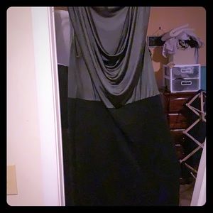 Express scoop neck dress